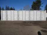 2025 40' HIGH CUBE SHIPPING CONTAINER W/ (4) SIDE DOORS