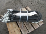 2024 MINI EXCAVATOR/SKID STEER HYDRAULIC HOSES W/ FITTINGS (UNUSED)