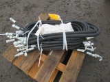 2024 MINI EXCAVATOR/SKID STEER HYDRAULIC HOSES W/ FITTINGS (UNUSED)