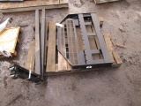 2024 GIYI SKID STEER FORK ATTACHMENT (UNUSED)