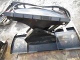 2024 GIYI SKID STEER 71'' HYDRAULIC SWIVEL SNOW PLOW BLADE (UNUSED)