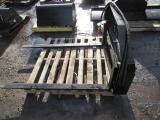 2024 GIYI SKID STEER GY D-CYHC HYDRAULIC FORK ATTACHMENT (UNUSED)