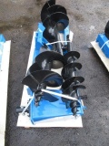 2024 GIYI SKID STEER HYDRAULIC AUGER ATTACHMENT (UNUSED)