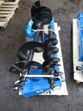 2024 GIYI SKID STEER HYDRAULIC AUGER ATTACHMENT (UNUSED)