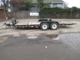 2016 BIG TEX 14TL20BK 20' TANDEM AXLE TILT DECK TRAILER