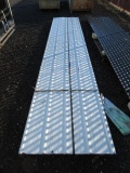 (30) 2024 16' X 3' METAL ROOF PANELS (WHITE) (UNUSED)