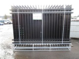 2025 ALL METAL 4-RAIL STEEL FENCING (UNUSED)
