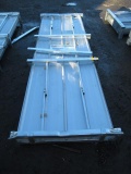 (100) 2025 ALL METAL K0311 10' X 3' GALVALUME CORRUGATED STEEL PANELS (SILVER) (UNUSED)