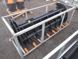 2025 78'' SKID STEER HEAVY GRASS FORK GRAPPLE ATTACHMENT (UNUSED)
