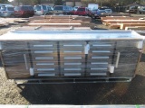 2025 10' STAINLESS STEEL 18-DRAWER WORKBENCH (UNUSED)