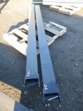 2025 10' X 6'' FORK EXTENSIONS, 6600LB CAPACITY (UNUSED)