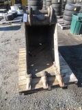 GEITH EXCAVATOR 22'' 3-TOOTH QUICK CHANGE BUCKET