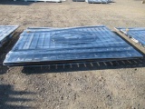 2025 20' BI-PARTING IRON GATE W/ ROUND DEER ARTWORK (UNUSED)