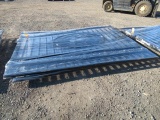 2025 20' BI-PARTING IRON GATE W/ ROUND DEER ARTWORK (UNUSED)