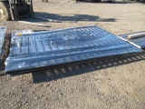 2025 20' BI-PARTING IRON GATE W/ ROUND DEER ARTWORK (UNUSED)