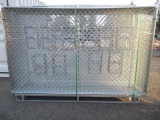 2025 GALVANIZED CHAINLINK FENCING (UNUSED)