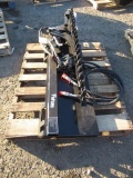 2025 FUTURE FT-HT59 59'' SKID STEER HYDRAULIC HEDGE TRIMMER ATTACHMENT (UNUSED)