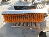 2025 FUTURE FT-SE61 61'' SKID STEER HYDRAULIC SWEEPER ATTACHMENT (UNUSED)