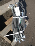 BUNDLE OF ASSORTED FUTURE MINI EXCAVATOR/SKID STEER HYDRAULIC HOSES & FITTINGS (UNUSED)