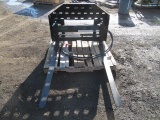2025 FUTURE FT-SF60 SKID STEER HYDRAULIC FORK ATTACHMENT (UNUSED)
