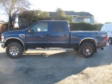 2008 FORD F-350 LARIAT SUPER DUTY 4X4 CREW CAB
