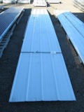 (20) 2025 236'' X 36'' METAL ROOF PANELS (WHITE) (UNUSED)