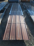 (20) 2025 236'' X 36'' METAL ROOF PANELS (BROWN) (UNUSED)