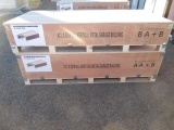 2025 42' X 26' ALL VERTICAL DUAL GARAGE METAL BUILDING (UNUSED)