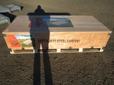 2025 CP2030 20' X 30' STEEL CARPORT (UNUSED)