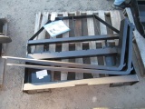 2024 AGT MOWER KING SKID STEER FORK ATTACHMENT W/ 48'' X 4'' FORKS (UNUSED)