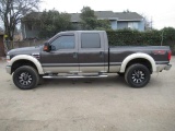 2008 FORD F-250 LARIAT SUPER DUTY 4X4 CREW CAB