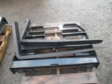 2024 AGT SKID STEER FORK ATTACHMENT W/ 48'' X 4'' FORKS (UNUSED)
