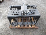 KC 48'' SKID STEER HYDRAULIC QUICK CHANGE GRAPPLE ATTACHMENT