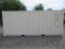20' SHIPPING CONTAINER W/ FORK POCKETS