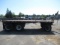 (BORING, OR) 1985 UTILITY 8' X 20' TRI-AXLE FLATBED PUP TRAILER