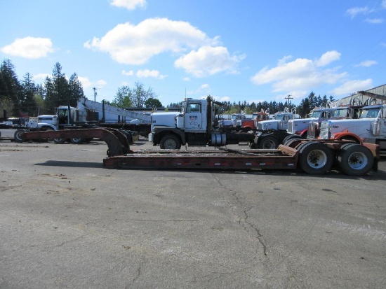 (BORING, OR) 1980 GENER RGN LOWBOY TANDEM AXLE TRAILER