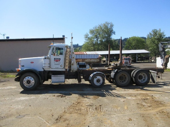 (BORING, OR) 1996 PETERBILT378 LOG TRUCK
