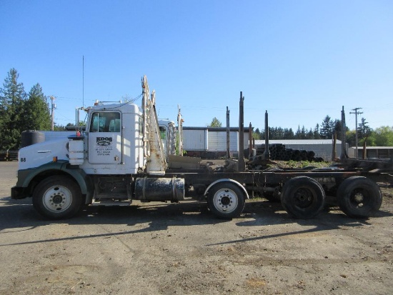 (BORING, OR) 1992 KENWORTH T800 SHORT LOG TRUCK