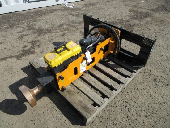 2025 FUTURE FT-D680 SKID STEER PILE HAMMER ATTACHMENT (UNUSED)