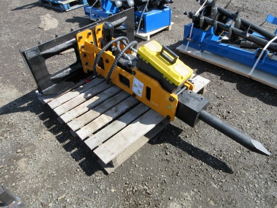 2025 FUTURE FT-P680 SKID STEER BREAKER HAMMER ATTACHMENT (UNUSED)