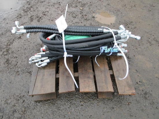 2025 FUTURE MINI SKID STEER/EXCAVATOR HOSES & FITTINGS (UNUSED)