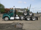 2022 KENWORTH T880 LOG TRUCK W/ TRAILER