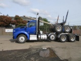 2022 KENWORTH T880 LOG TRUCK W/ TRAILER