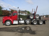 2022 KENWORTH T880 LOG TRUCK W/ TRAILER