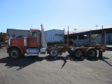 (BORING, OR) 2001 PETERBILT 378 SHORT LOG TRUCK