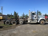 (BORING, OR) 2001 PETERBILT 378 LOG TRUCK