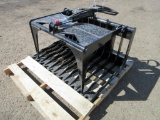 2025 FUTURE FT-HWG44C 44'' MINI SKID STEER HOLLOW WOOD GRAPPLE ATTACHMENT (UNUSED)