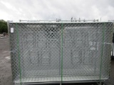 2025 GALVANIZED CHAIN LINK FENCING (UNUSED)