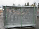 2025 GALVANIZED CHAIN LINK FENCING (UNUSED)