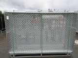 2025 GALVANIZED CHAIN LINK FENCING (UNUSED)
